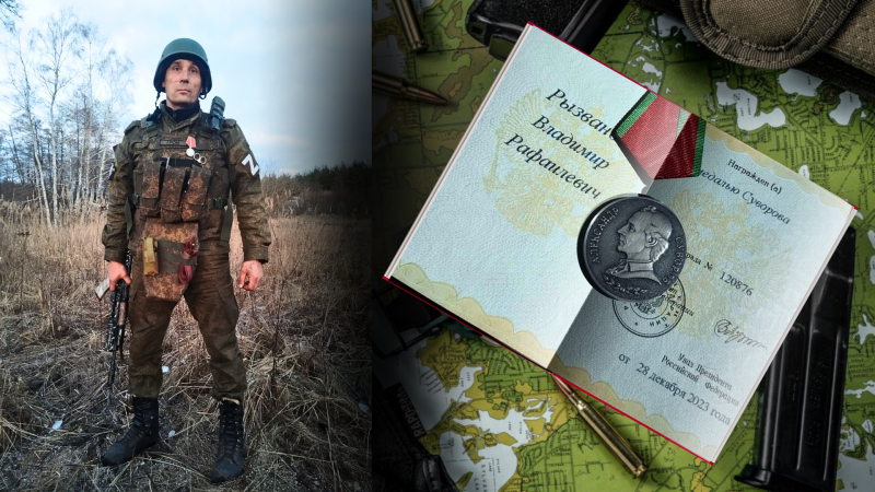 Медалью Суворова награжден сотрудник ООО «РМ-стил»